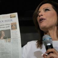 Michele Bachmann wins straw poll